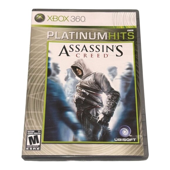 Assassins Creed Xbox 360 Platinum Hits Complete Case Manual Tested Ubisoft Game - Picture 1 of 10